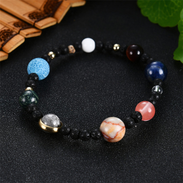 Planetarium Bracelet - Solar System Themed Bracelet - Ziluxone