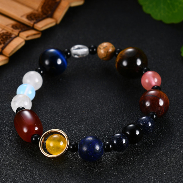 Planetarium Bracelet - Solar System Themed Bracelet - Ziluxone