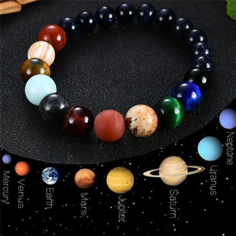 Planetarium Bracelet - Solar System Themed Bracelet - Ziluxone